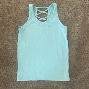 Old Navy Girls' Light Blue Tank Top